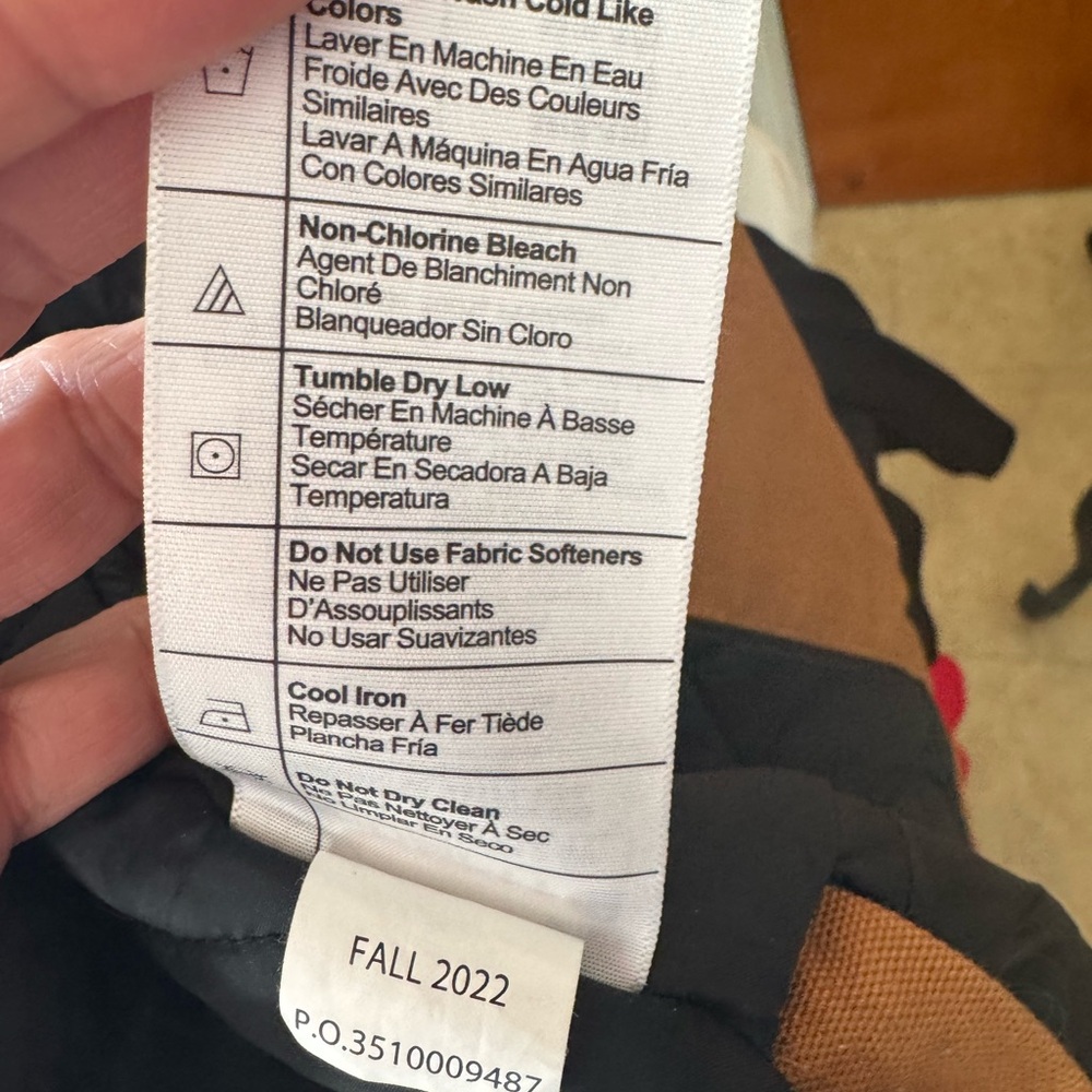 Preloved, Carhartt Women’s Loose Fit Tan Field Jacket - Picture 7 of 10